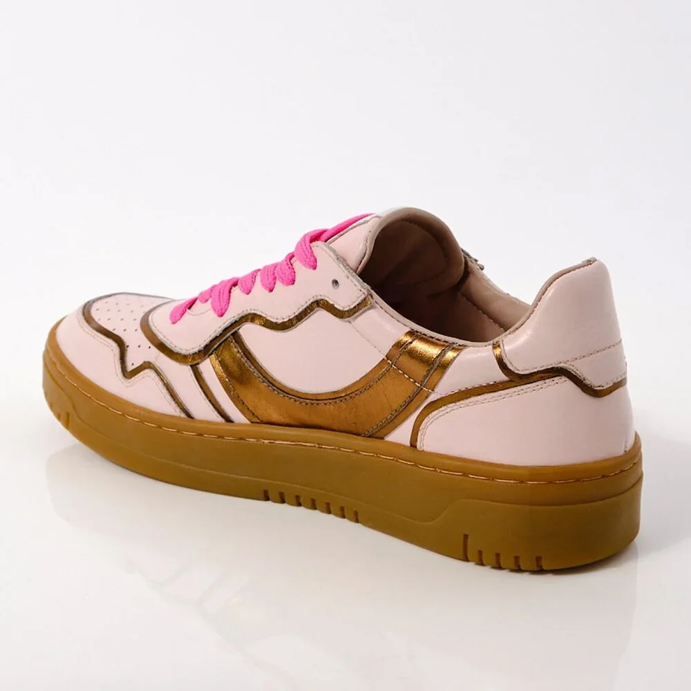 FREE PEOPLE Retro Thirty Love Sneakers / Cloud Pink Combo - Picture 2 of 8